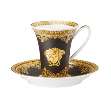 Filiżanka do espresso 90 ml - Versace I Love Baroque Nero