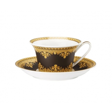 Filiżanka do herbaty 220 ml - Versace I Love Baroque Nero