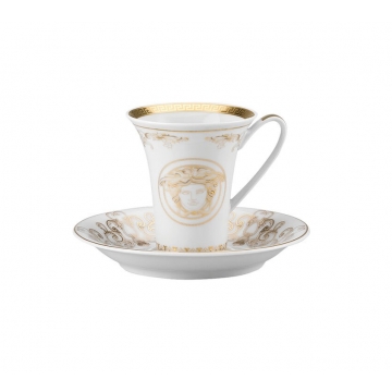 Filiżanka do espresso 90 ml - Versace Medusa Gala Gold