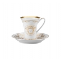 Filiżanka do espresso 90 ml - Versace Medusa Gala Gold