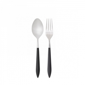 Łyżka i widelec do serwowania Ares - Casa Bugatti