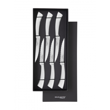 Noże do steków Ergo zestaw 6 szt. - Casa Bugatti