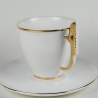 Filiżanka Wenecka - dekoracja złota 180 ml - AS Ćmielów