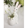 Figurka Królik z wazonem Snow White - Little Spring 16 cm Goebel 66844541