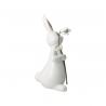Figurka Królik First Flowers Snow White 16 cm Goebel 66846201