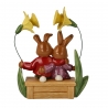 Figurka Królicza Para - Nasz Mały Świat 18,5 cm - Goebel 66845891