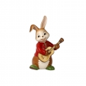 Figurka Króliczek Mały Gitarzysta 8 cm - Goebel
