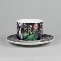 Filiżanka Amelia Autoportret w Zielonym Bugatti Tamara de Lempicka