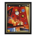 Obraz Heavy Red 59 x 49 cm - Wassily Kandinsky