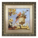 Obraz Scarlet Macaw 60,5 x 60,5 cm - Melchior de Hondecoeter