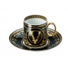Filiżanka do kawy 230 ml - Versace Virtus Gala Black