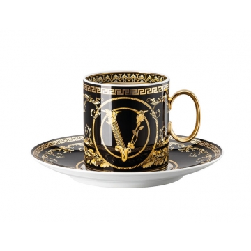 Filiżanka do kawy 230 ml - Versace Virtus Gala Black