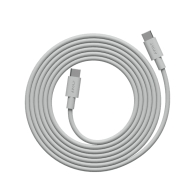 Kabel ładujący USB C do USB C, 2 m - szary Avolt
