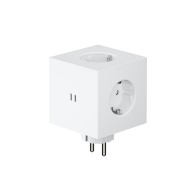 Rozszerzacz gniazd Square 2 z podwójnym USB-C o mocy 30 W, czarny - Avolt
