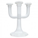 Świecznik 3-ramienny 25cm Biała Maria