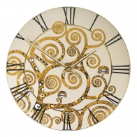 Zegar ścienny Drzewo Życia 31 cm - Gustav Klimt Goebel 67075611