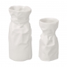 Mini wazon Papyrus Goebel z porcelany biskwitowej - zestaw 2 sztuk