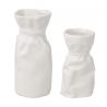 Mini wazon Papyrus Goebel z porcelany biskwitowej - zestaw 2 sztuk