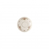 Spodek do espresso Sanssouci Elfenbein Moosrose neu Poliergold Ramona 11,4 cm Rosenthal