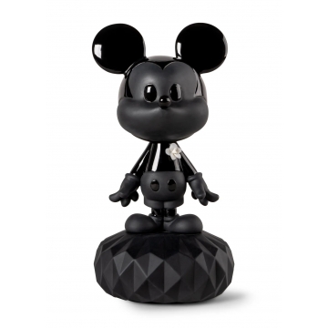 Figurka porcelanowa Mickey Mouse Total Black Lladró 31 cm
