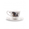 Filiżanka porcelanowa Irys - Rozbrykany 220 ml - Józef Wilkoń