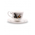 Filiżanka porcelanowa Irys - Stojący dęba 220 ml - Józef Wilkoń