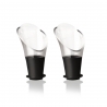 Serwer do wina Crystal Black 2 szt. marki Vacu Vin