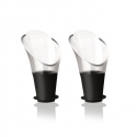 Serwer do wina Crystal Black 2 szt. - Vacu Vin
