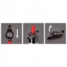 Serwer do wina Crystal Black 2 szt. - Vacu Vin