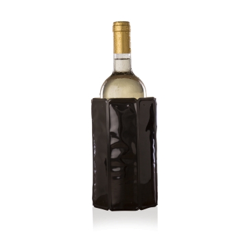 Rękaw chłodzący do wina Sleeve czarny - Vacu Vin