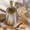 Pompka próżniowa do wina ze stali nierdzewnej z 2 korkami – Wine Saver Stainless Steel