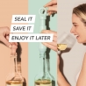 Pompka próżniowa do wina Wine Saver Loop Terra z korkiem - Vacu Vin