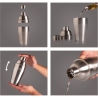 Shaker do koktajli ze stali nierdzewnej 550 ml - Vacu Vin