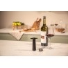 Zestaw do próżniowego zamykania wina Wine Saver Czarny - 1 pompka + 1 korek - Vacu Vin