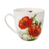 Kubek Goebel Fine Bone China 0,5 l z letnim kwiatowym motywem