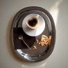 Filiżanki do espresso TO 60 ml - zestaw 2 szt. z łyżeczkami Miriam Mirri - Alessi