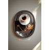 Filiżanki do espresso TO 60 ml - zestaw 2 szt. z łyżeczkami Miriam Mirri - Alessi