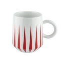 Kubek Delight 380 ml czerwony - Alessi - Nika Zupanc