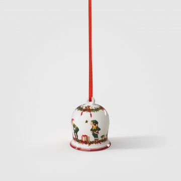 Dzwonek porcelanowy 6,9 cm - Annual Christmas Edition 2026 - Villeroy & Boch