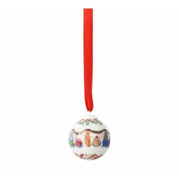 Mini bombka 5,1 cm Boże Narodzenie 2026 - Hutschenreuther