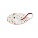 Świecznik porcelanowy na świecę stożkową wys. 5,2 cm - Toy's Delight