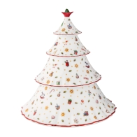 Pojemnik na ciastka porcelanowy z pokrywką wys. 30 cm - Toy's Delight