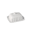 Maselniczka porcelanowa biała z reliefem 18,6 x 15,5 cm - Toy's Delight Royal Classic