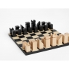 Szachy drewniane szaro-czarne - The Functionalist Legacy Collection