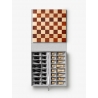 Szachy drewniane The Modernist szare 30 x 30,5 cm - Legacy Collection
