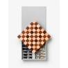 Szachy drewniane The Modernist szare 30 x 30,5 cm - Legacy Collection
