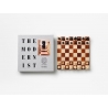 Szachy drewniane The Modernist szare 30 x 30,5 cm - Legacy Collection