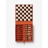 Szachy drewniane The Surrealist Orange 30 x 30,5 cm - Legacy Collection