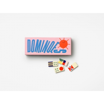 Ilustrowane elementy gry Dominoes Printworks Junior