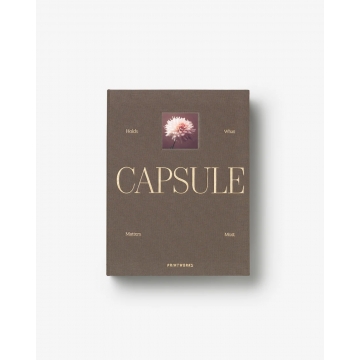 Pudełko dekoracyjne brązowe w kształcie książki 26 cm - Capsule